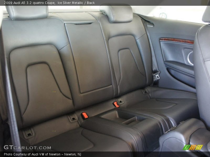 Ice Silver Metallic / Black 2009 Audi A5 3.2 quattro Coupe