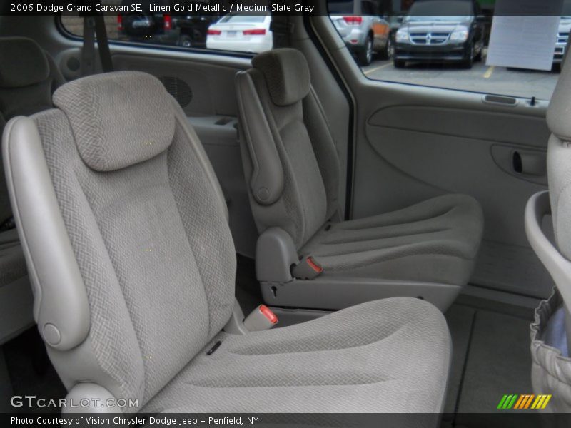 Linen Gold Metallic / Medium Slate Gray 2006 Dodge Grand Caravan SE
