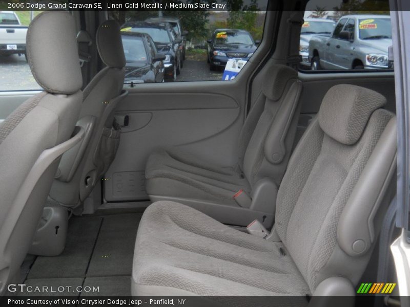 Linen Gold Metallic / Medium Slate Gray 2006 Dodge Grand Caravan SE