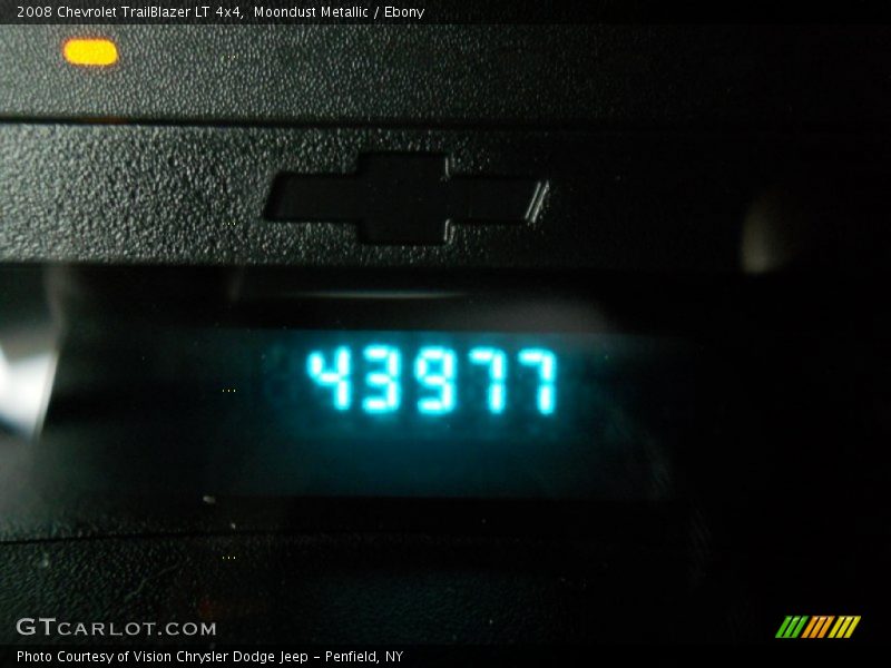Moondust Metallic / Ebony 2008 Chevrolet TrailBlazer LT 4x4