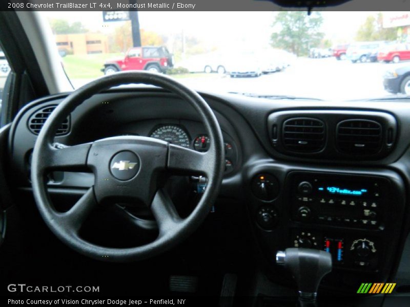 Moondust Metallic / Ebony 2008 Chevrolet TrailBlazer LT 4x4