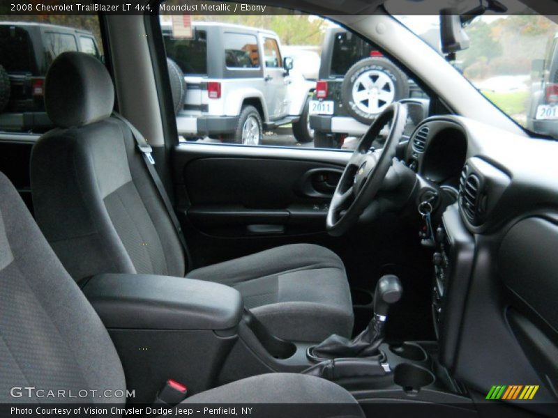 Moondust Metallic / Ebony 2008 Chevrolet TrailBlazer LT 4x4