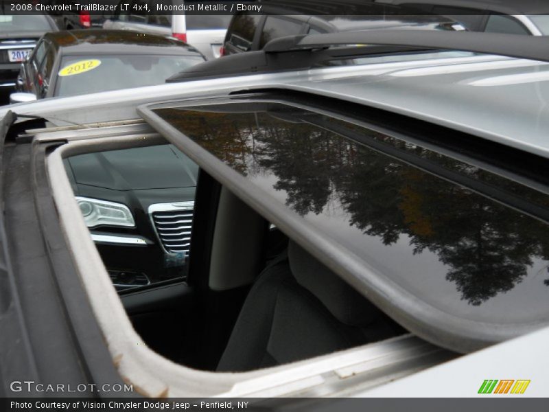 Moondust Metallic / Ebony 2008 Chevrolet TrailBlazer LT 4x4