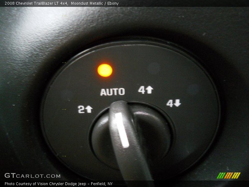 Moondust Metallic / Ebony 2008 Chevrolet TrailBlazer LT 4x4
