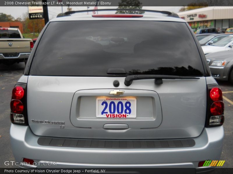 Moondust Metallic / Ebony 2008 Chevrolet TrailBlazer LT 4x4