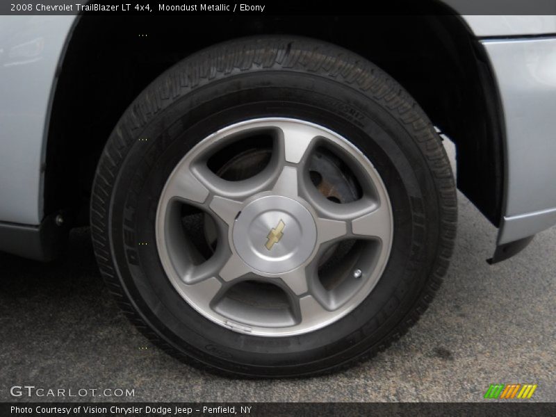 Moondust Metallic / Ebony 2008 Chevrolet TrailBlazer LT 4x4