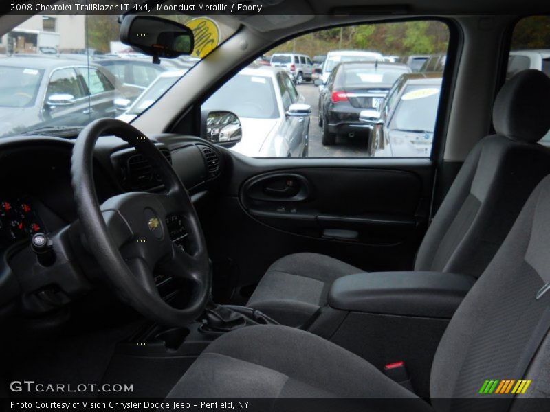 Moondust Metallic / Ebony 2008 Chevrolet TrailBlazer LT 4x4