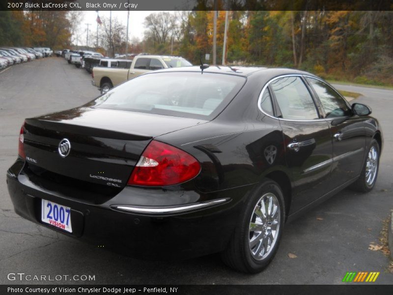 Black Onyx / Gray 2007 Buick LaCrosse CXL