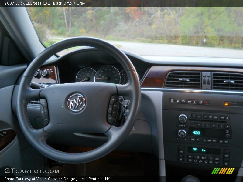 Black Onyx / Gray 2007 Buick LaCrosse CXL