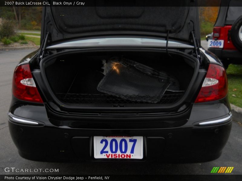 Black Onyx / Gray 2007 Buick LaCrosse CXL