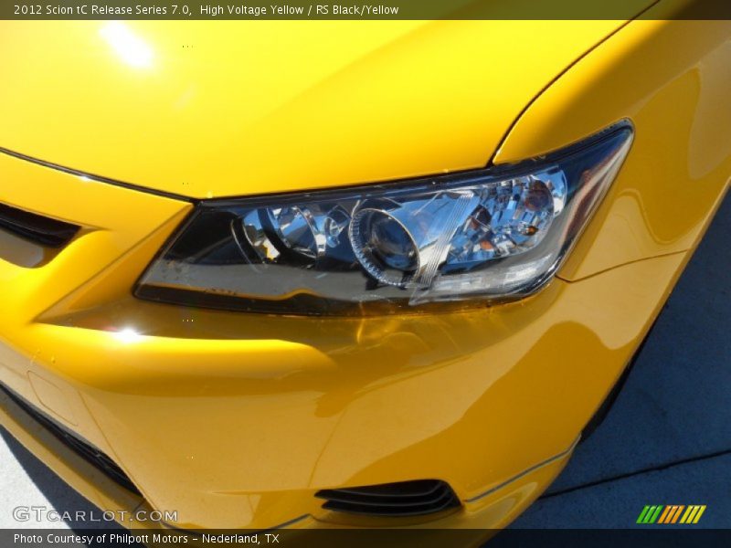 High Voltage Yellow / RS Black/Yellow 2012 Scion tC Release Series 7.0