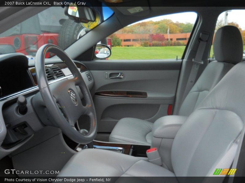Black Onyx / Gray 2007 Buick LaCrosse CXL
