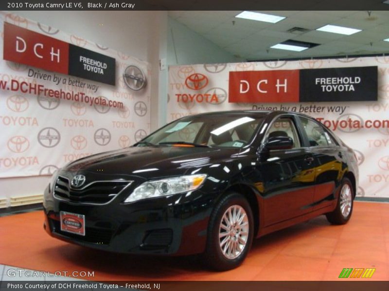 Black / Ash Gray 2010 Toyota Camry LE V6