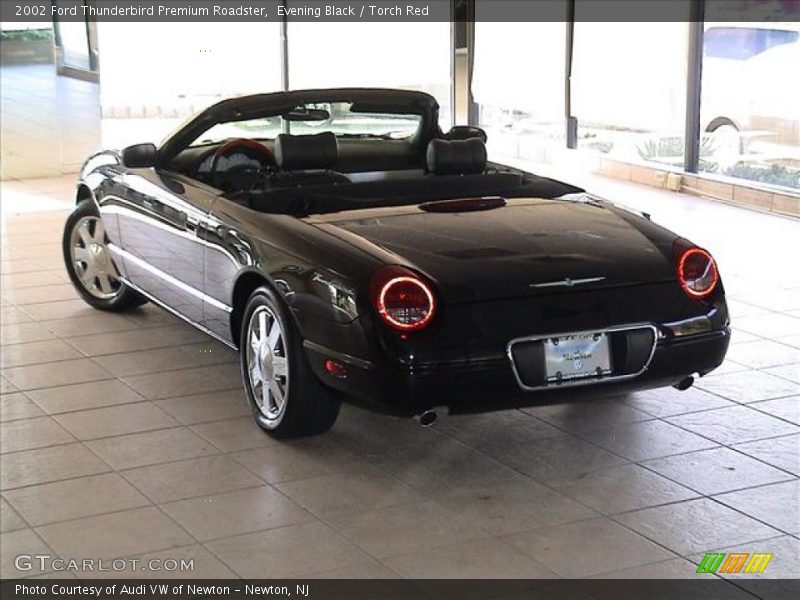  2002 Thunderbird Premium Roadster Evening Black