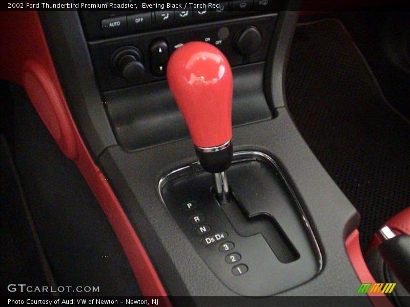  2002 Thunderbird Premium Roadster 5 Speed Automatic Shifter