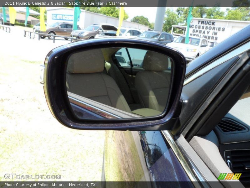 Sapphire Blue Pearl / Cashmere 2011 Hyundai Genesis 3.8 Sedan