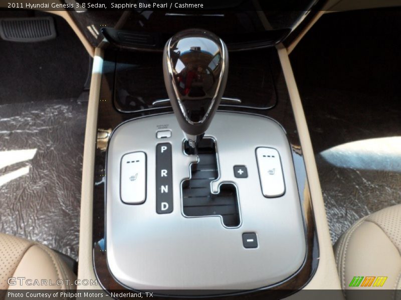  2011 Genesis 3.8 Sedan 6 Speed Shiftronic Automatic Shifter