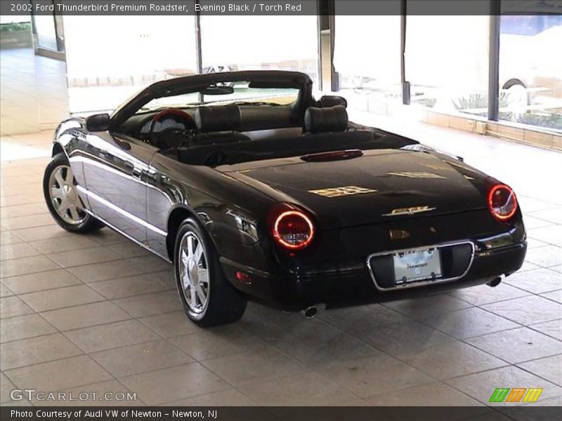  2002 Thunderbird Premium Roadster Evening Black
