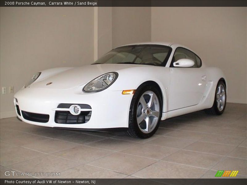 Carrara White / Sand Beige 2008 Porsche Cayman