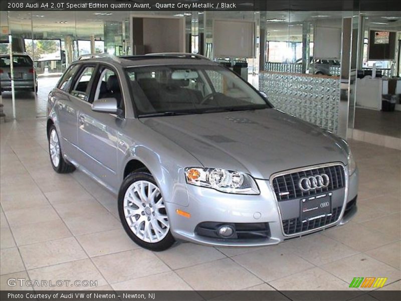 Quartz Grey Metallic / Black 2008 Audi A4 2.0T Special Edition quattro Avant