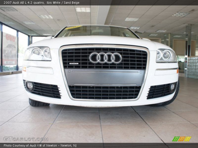 Ibis White / Sand Beige 2007 Audi A8 L 4.2 quattro