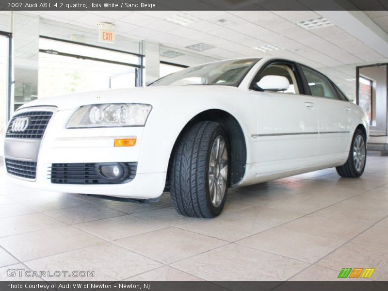 Ibis White / Sand Beige 2007 Audi A8 L 4.2 quattro