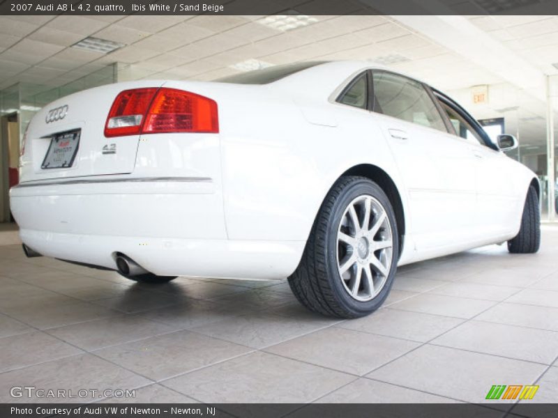 Ibis White / Sand Beige 2007 Audi A8 L 4.2 quattro
