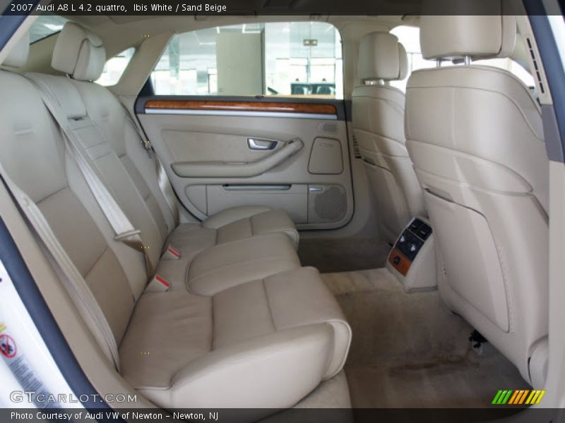  2007 A8 L 4.2 quattro Sand Beige Interior