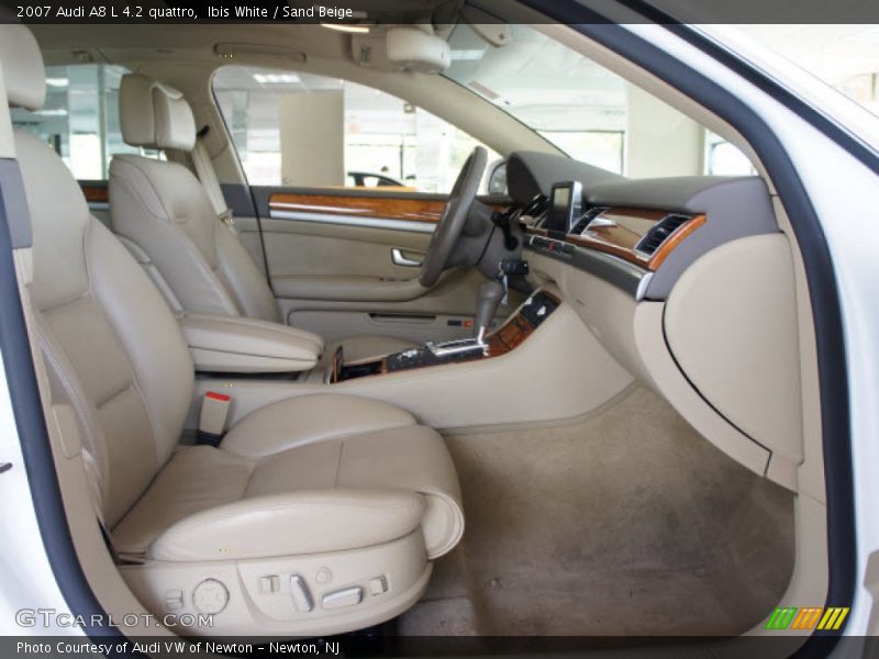  2007 A8 L 4.2 quattro Sand Beige Interior