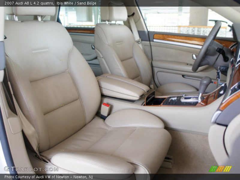  2007 A8 L 4.2 quattro Sand Beige Interior