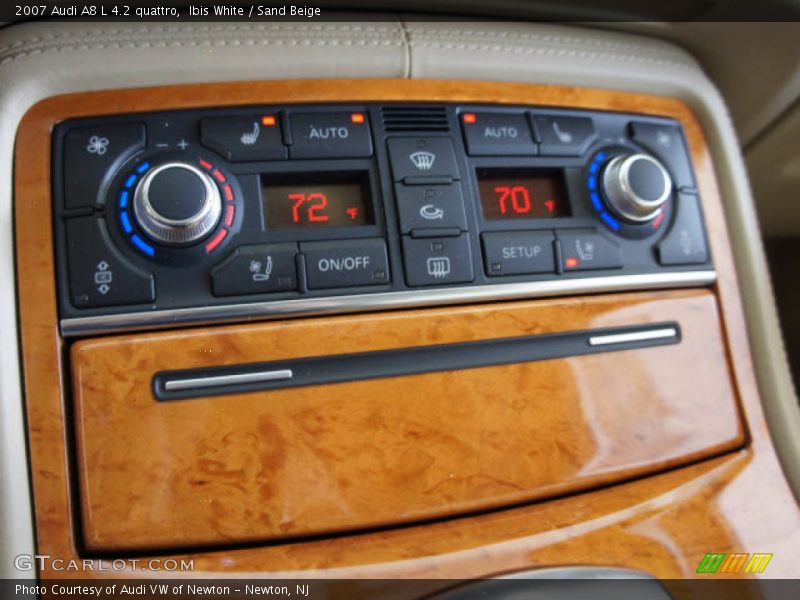 Controls of 2007 A8 L 4.2 quattro
