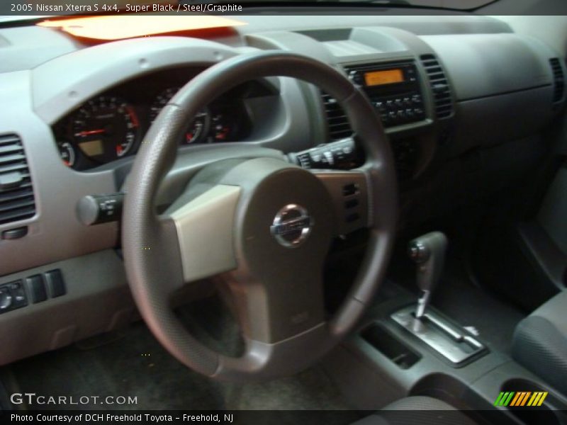 Super Black / Steel/Graphite 2005 Nissan Xterra S 4x4