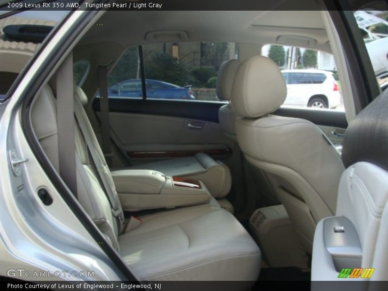 Tungsten Pearl / Light Gray 2009 Lexus RX 350 AWD