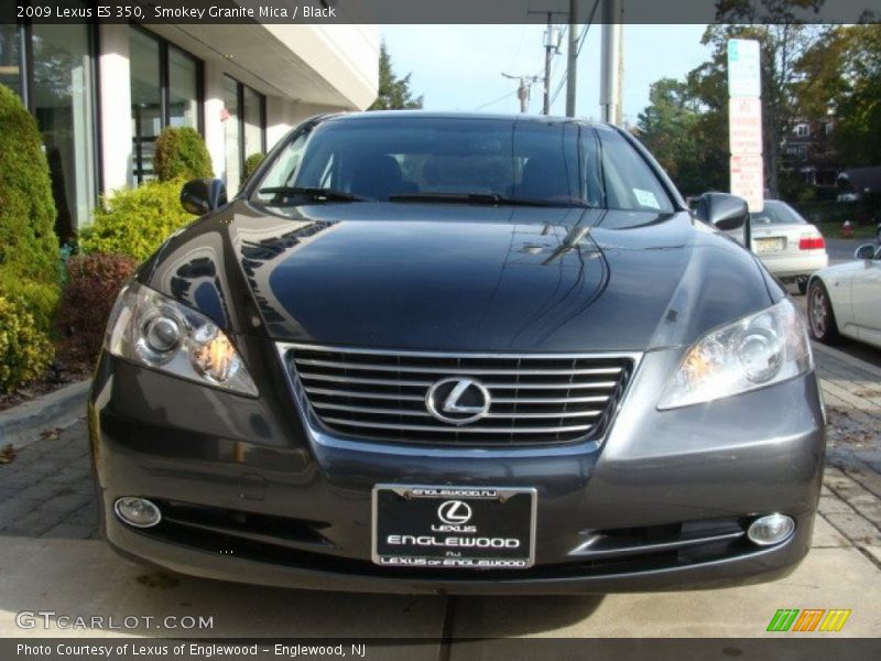 Smokey Granite Mica / Black 2009 Lexus ES 350