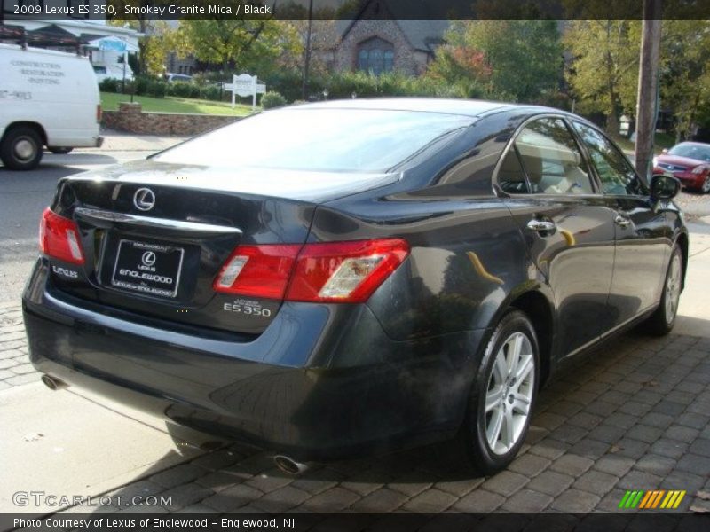 Smokey Granite Mica / Black 2009 Lexus ES 350