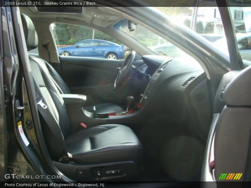 Smokey Granite Mica / Black 2009 Lexus ES 350