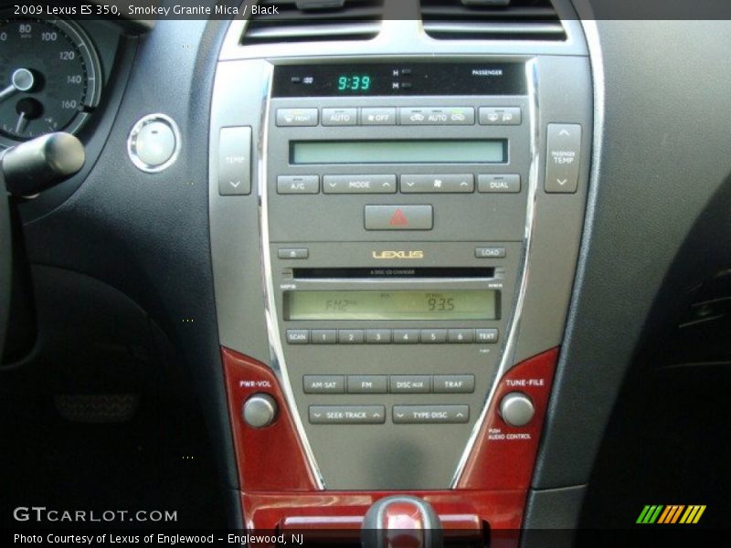Smokey Granite Mica / Black 2009 Lexus ES 350