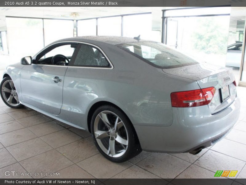 Monza Silver Metallic / Black 2010 Audi A5 3.2 quattro Coupe
