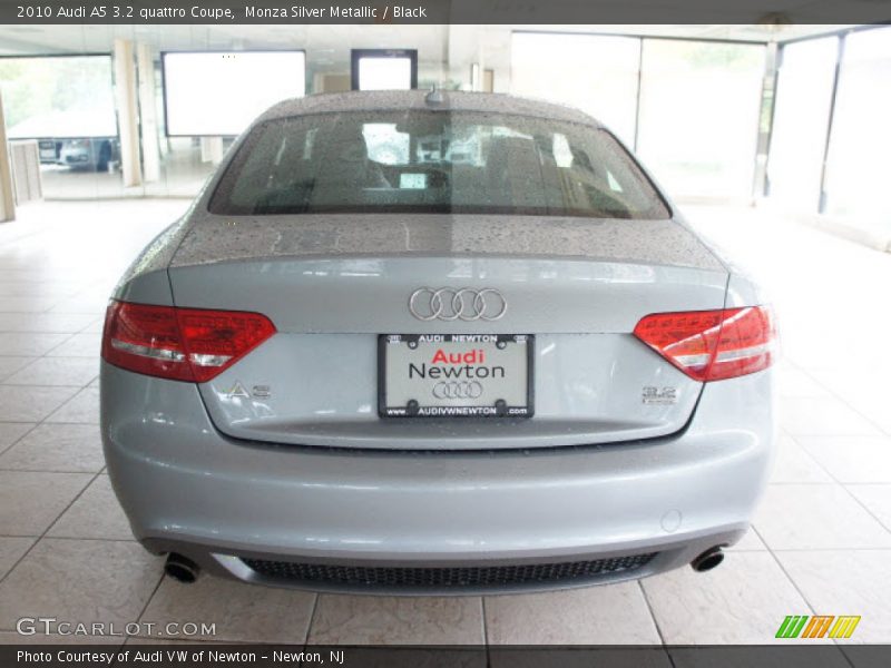 Monza Silver Metallic / Black 2010 Audi A5 3.2 quattro Coupe