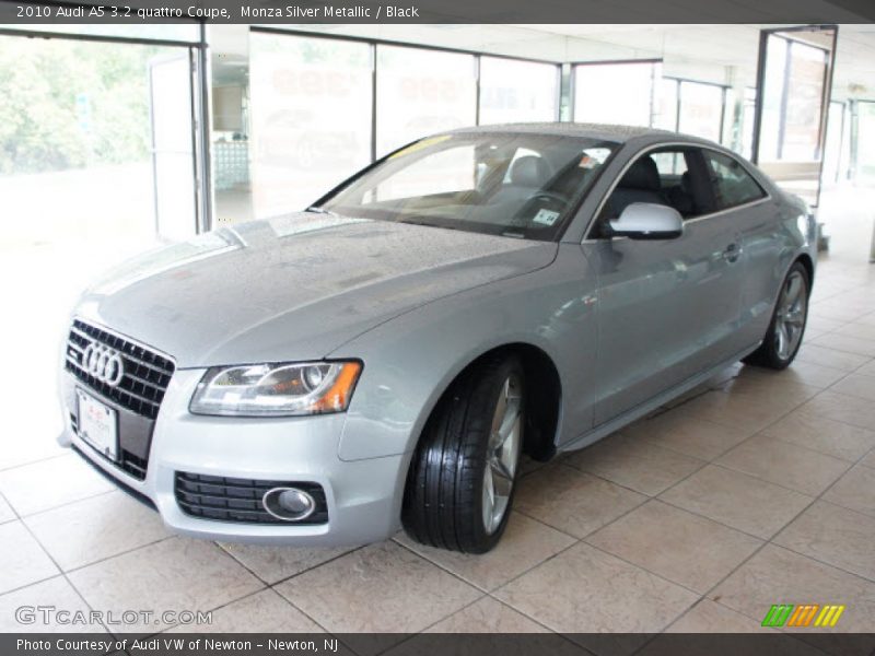 Monza Silver Metallic / Black 2010 Audi A5 3.2 quattro Coupe