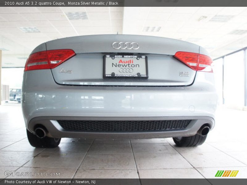 Monza Silver Metallic / Black 2010 Audi A5 3.2 quattro Coupe
