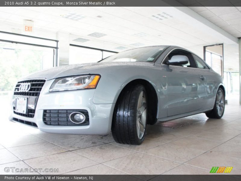 Monza Silver Metallic / Black 2010 Audi A5 3.2 quattro Coupe
