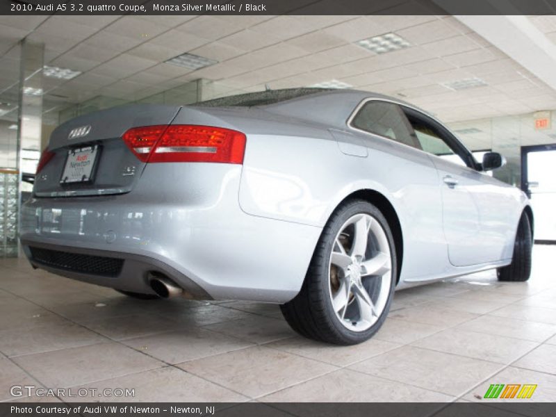 Monza Silver Metallic / Black 2010 Audi A5 3.2 quattro Coupe
