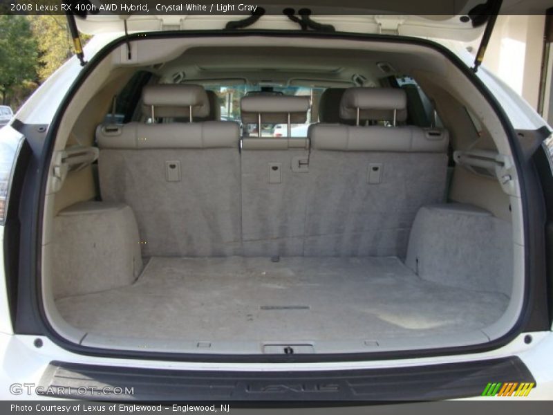 Crystal White / Light Gray 2008 Lexus RX 400h AWD Hybrid