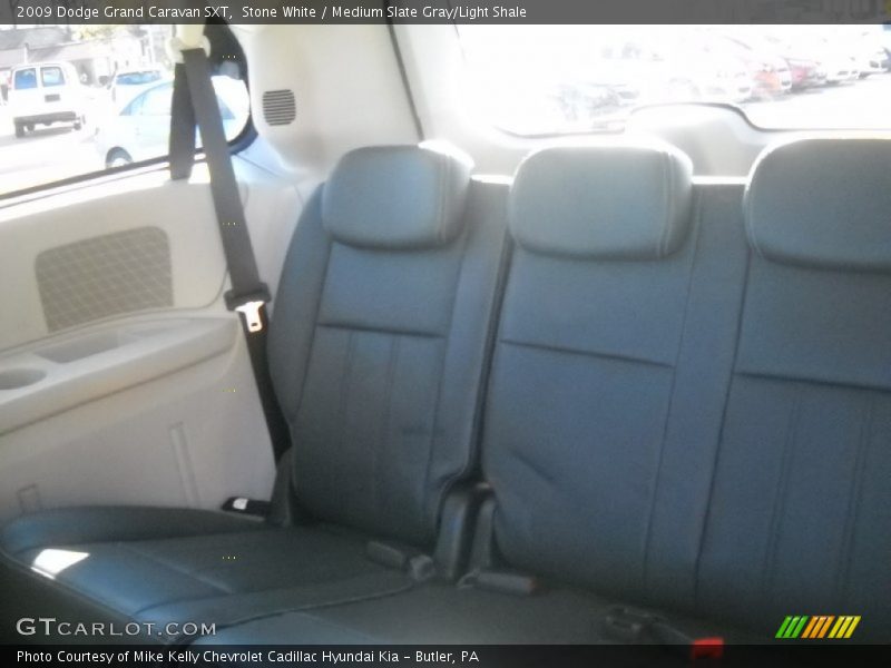 Stone White / Medium Slate Gray/Light Shale 2009 Dodge Grand Caravan SXT