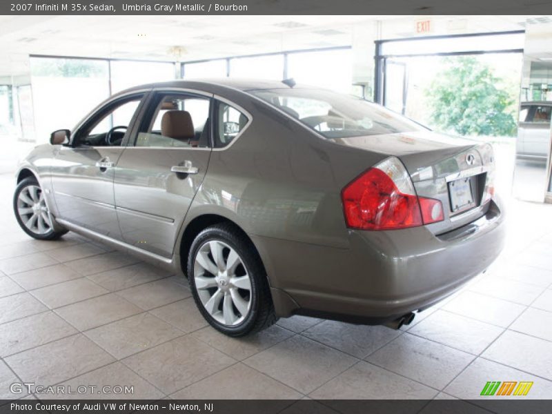Umbria Gray Metallic / Bourbon 2007 Infiniti M 35x Sedan
