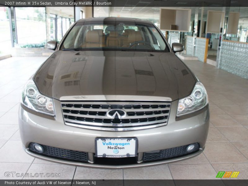 Umbria Gray Metallic / Bourbon 2007 Infiniti M 35x Sedan