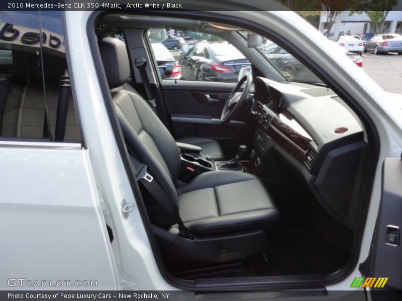 Arctic White / Black 2010 Mercedes-Benz GLK 350 4Matic