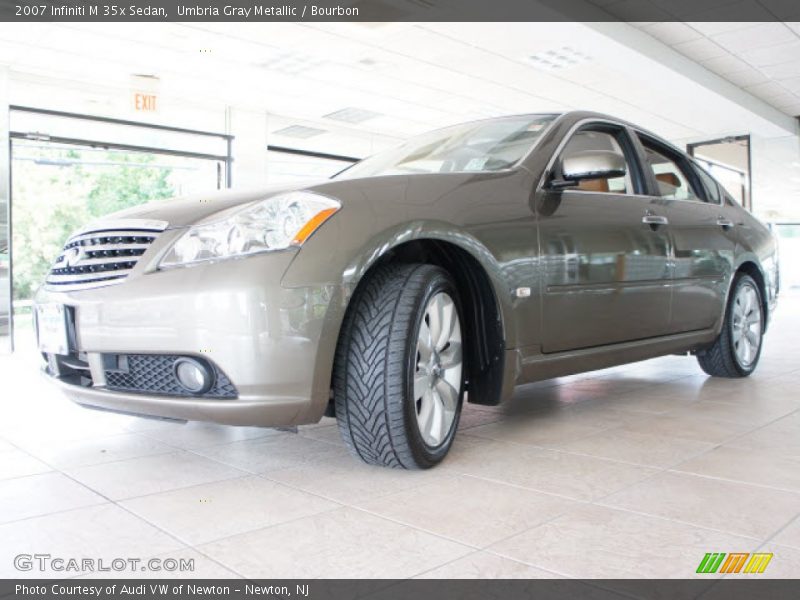 Umbria Gray Metallic / Bourbon 2007 Infiniti M 35x Sedan