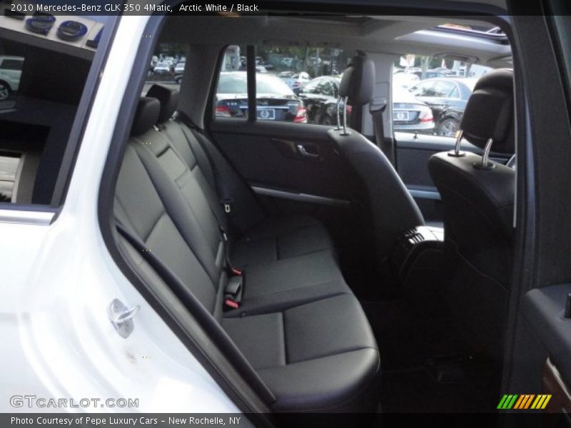 Arctic White / Black 2010 Mercedes-Benz GLK 350 4Matic